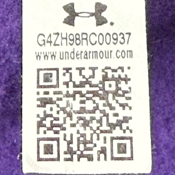 Under‎ Armour ColdGear Purple Pullover Hoodie Small Loose Fit Fleece SM/P/CH - Picture 4 of 7